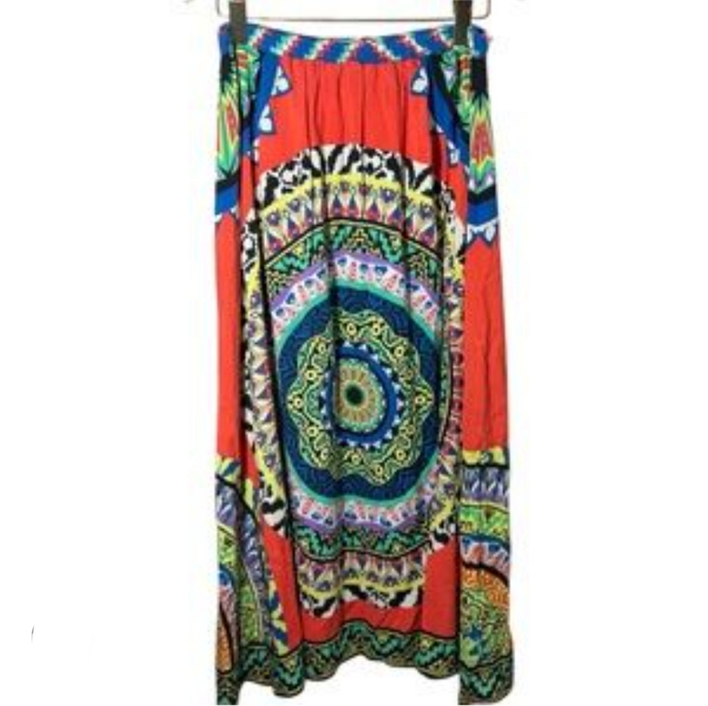 Colorful Boho Maxi Skirt